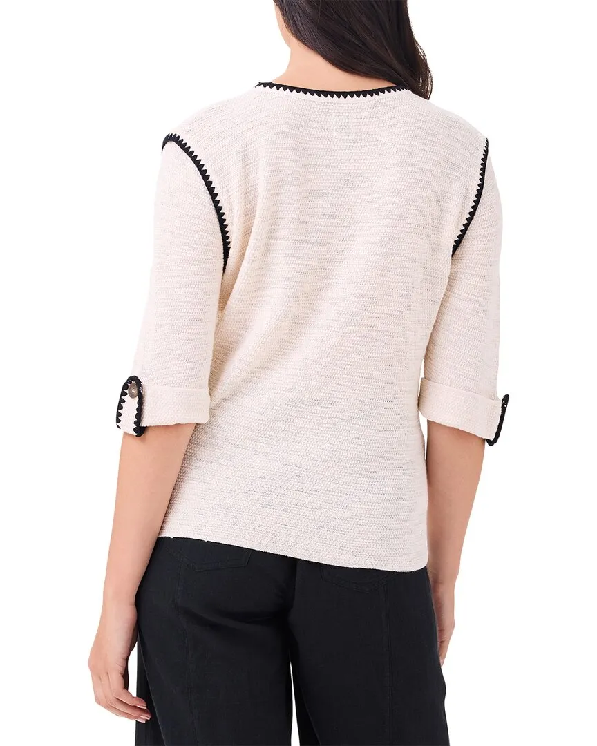 NIC ZOE Stitched Up Sweater
