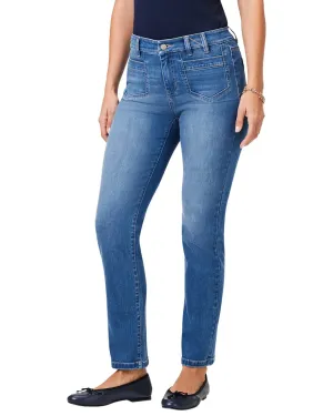 NIC ZOE Straight Pocket Jean