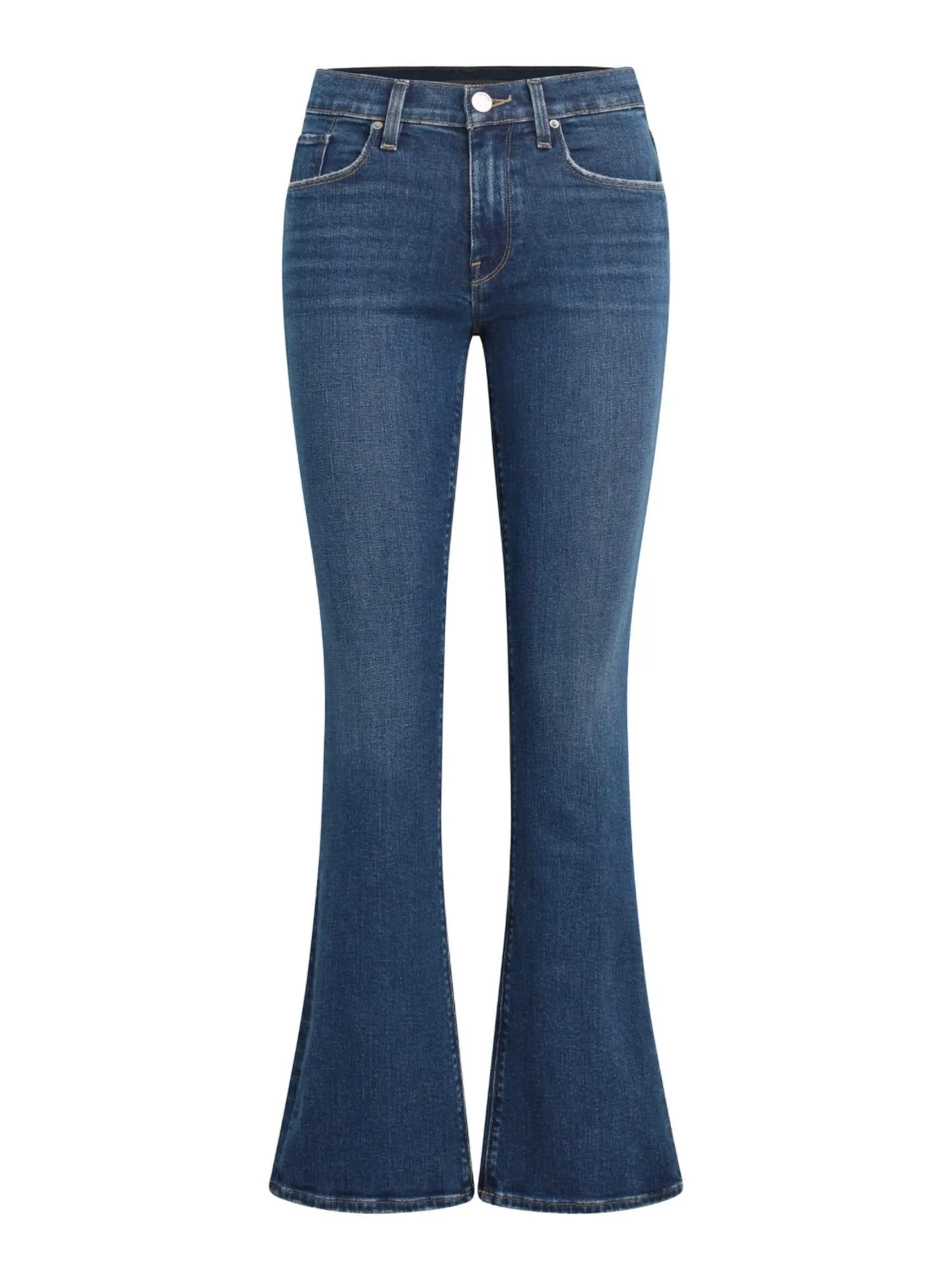 Nico Mid-Rise Bootcut Barefoot Jean In Message