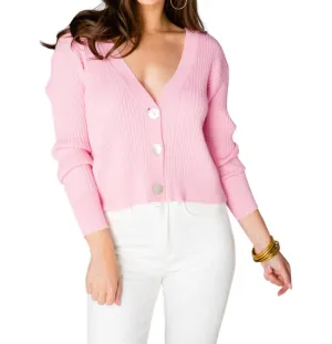 Noah Ribbed Sweater In Pink