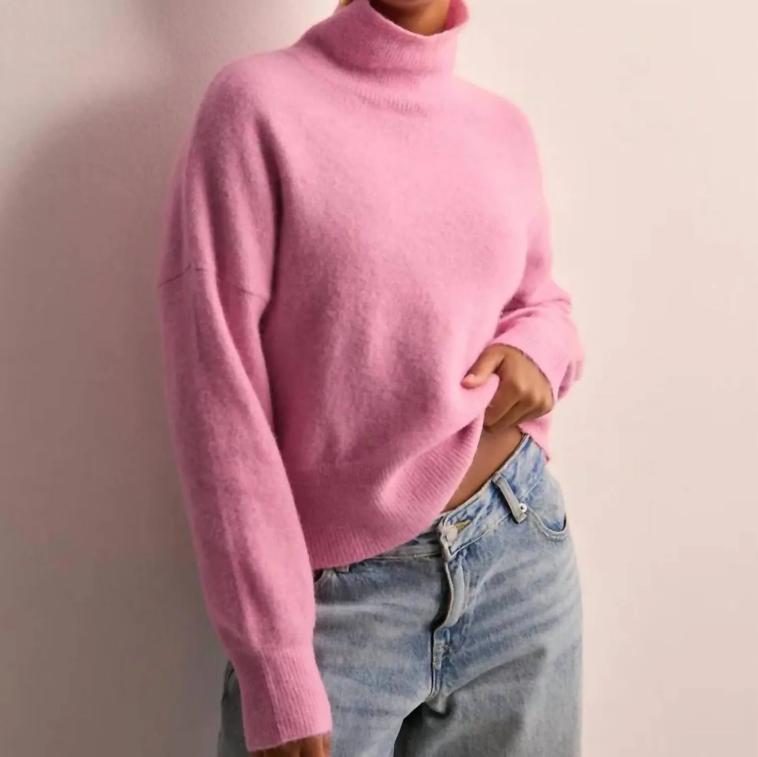 Nola T-N Sweater In Orchid Smoke