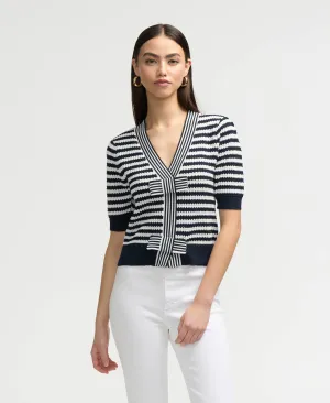 NVLT Women’s Bow Front Sweater