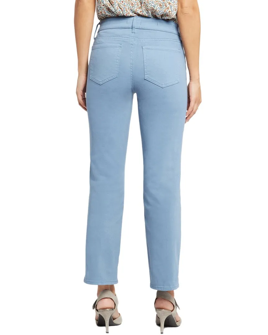 NYDJ Marilyn Blue Stone Straight Leg Jean