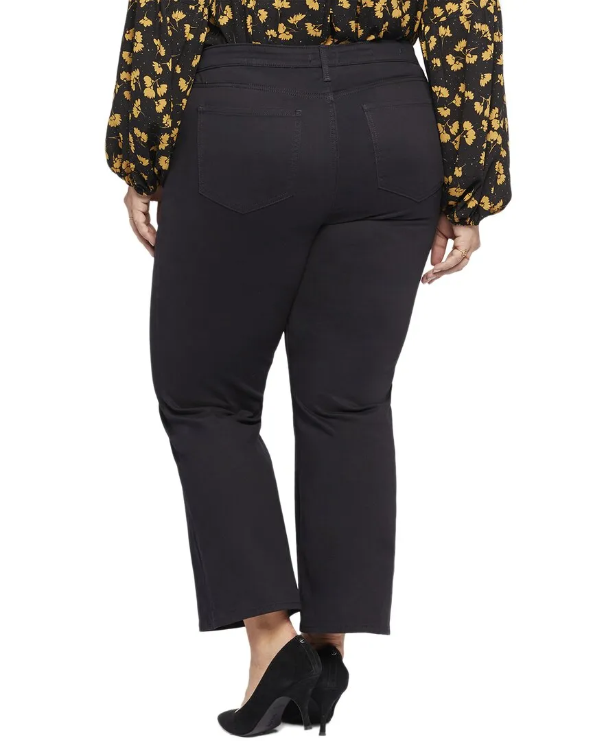 NYDJ Plus Julia Black Pearl Flare Jean