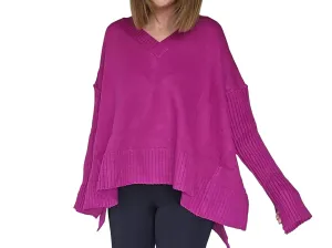 Oversized Sweater In Orchid