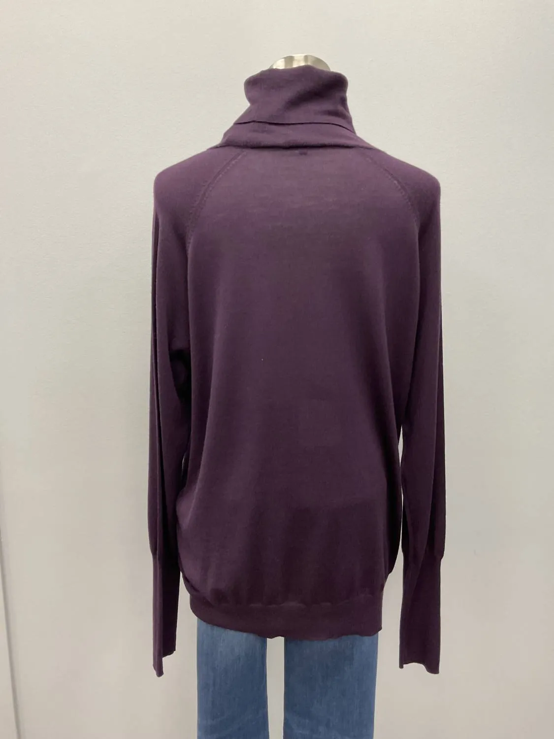 Plum Wool/cashmere Sweater