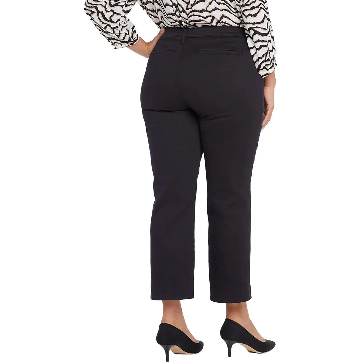 Plus Piper Womens Relaxed Slimming Ankle Jeans