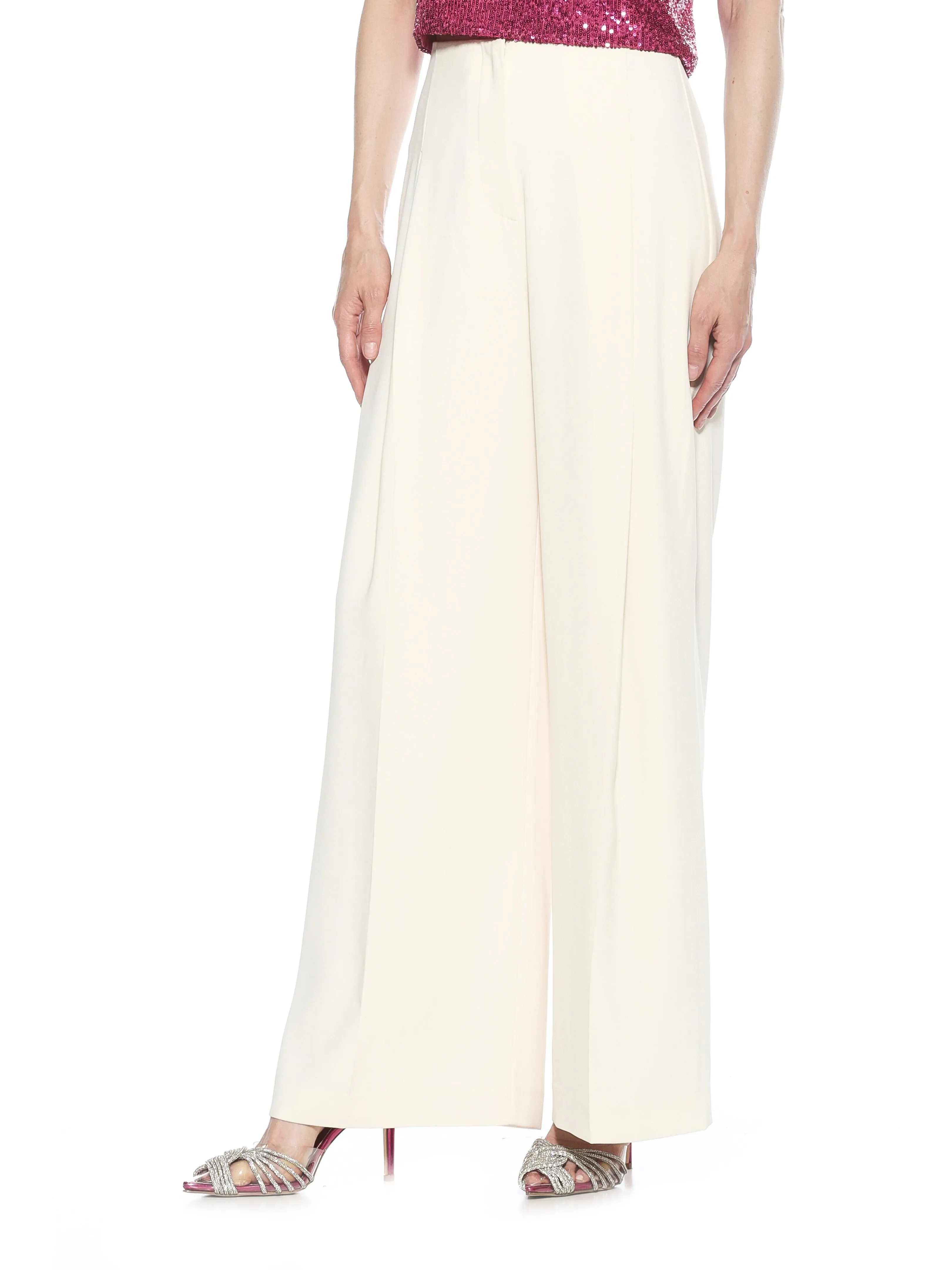 ROVER WIDE LEG MID RISE PANTS