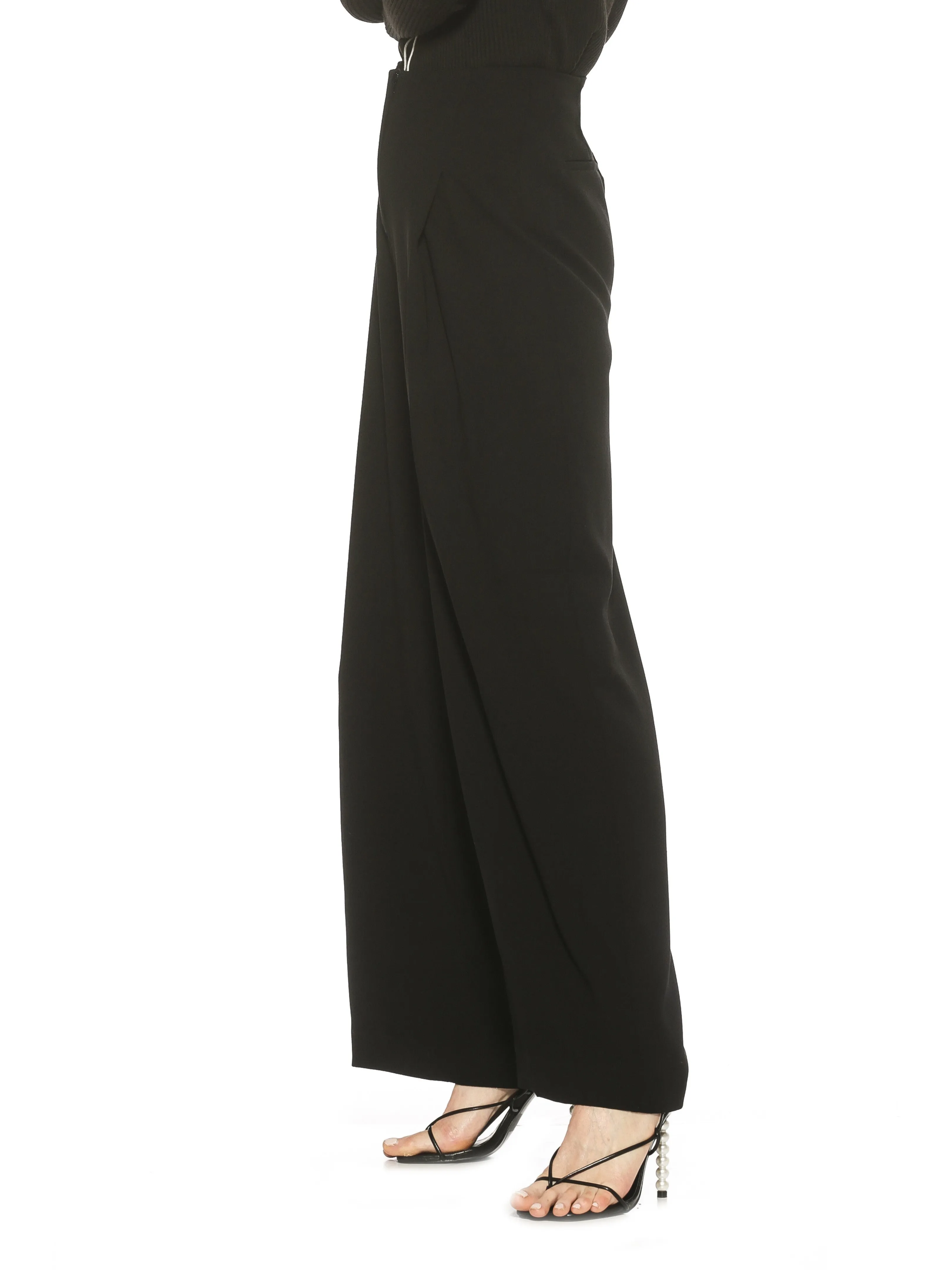 ROVER WIDE LEG MID RISE PANTS