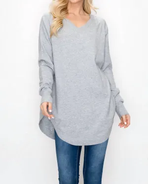 Sadie Top In Grey
