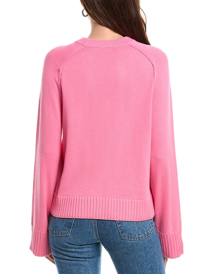 SIMKHAI Raglan Cashmere-Blend Sweater