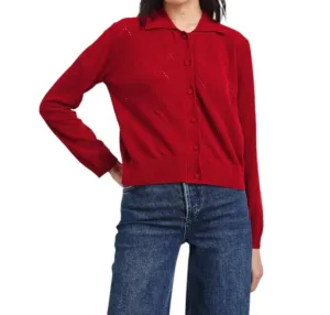 Simone Cardigan In Red