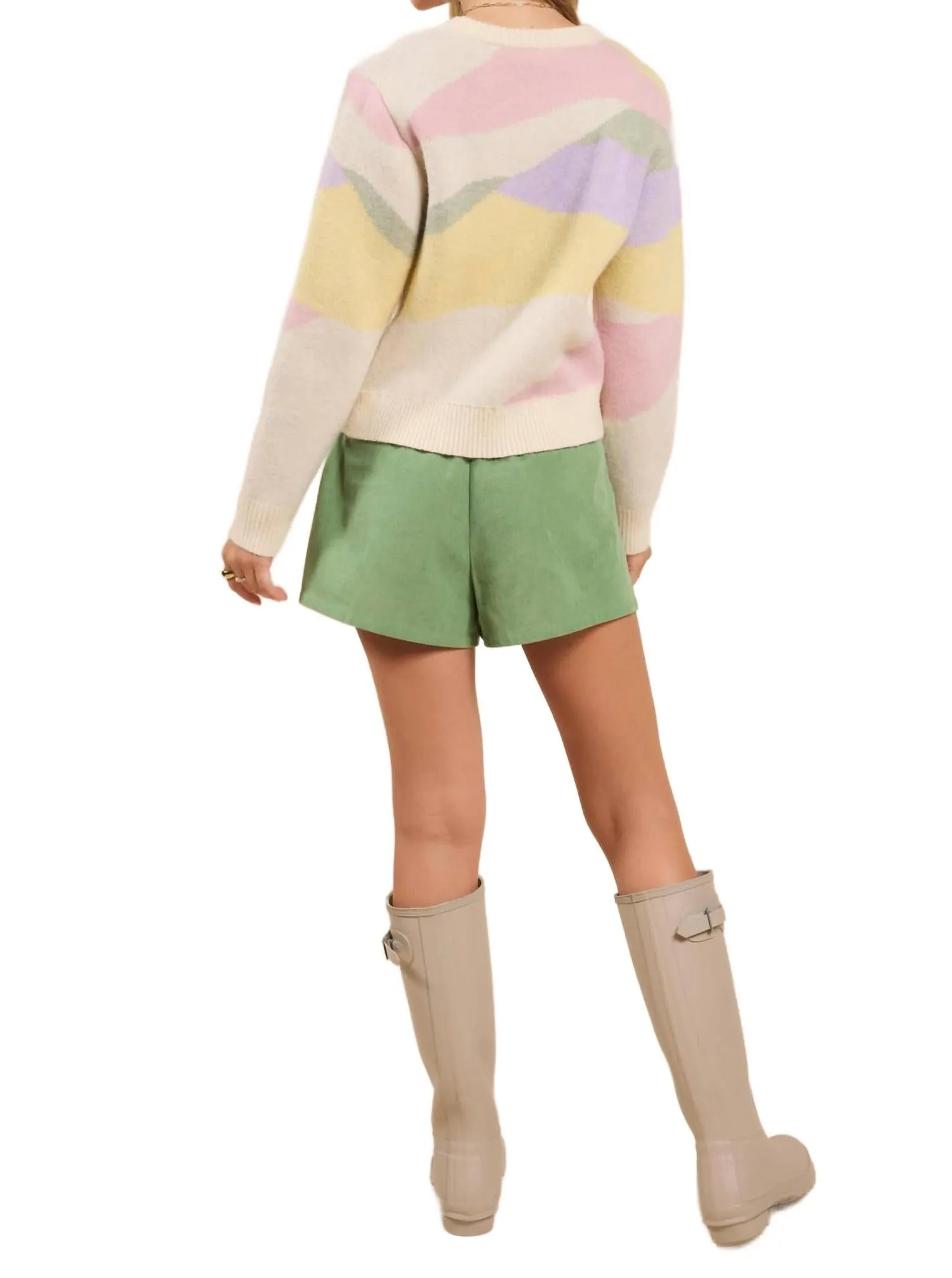 Skyfall Sweater In Multi Color