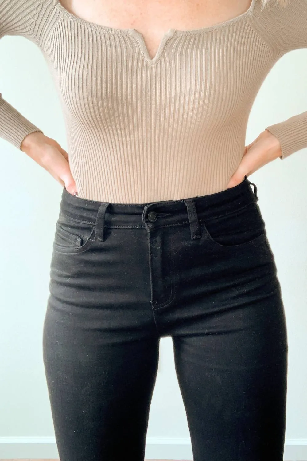 Straight Shooter Jeans In Black