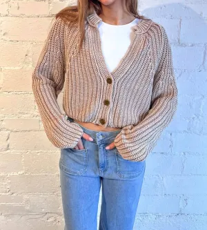Sweet Nothing Cardi In Beige
