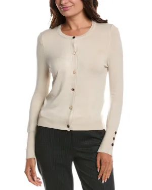 T tahari Crew Neck Cardigan