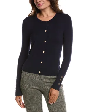 T tahari Crew Neck Cardigan