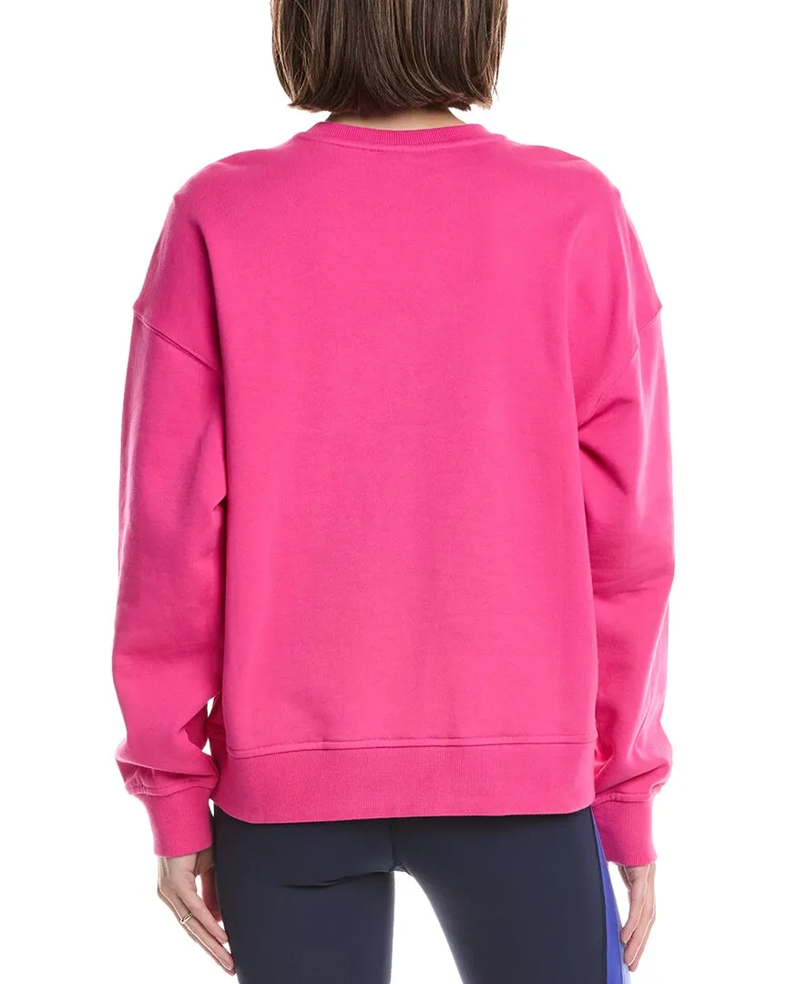 Terez Classic Printed Graphic Crewneck Pullover