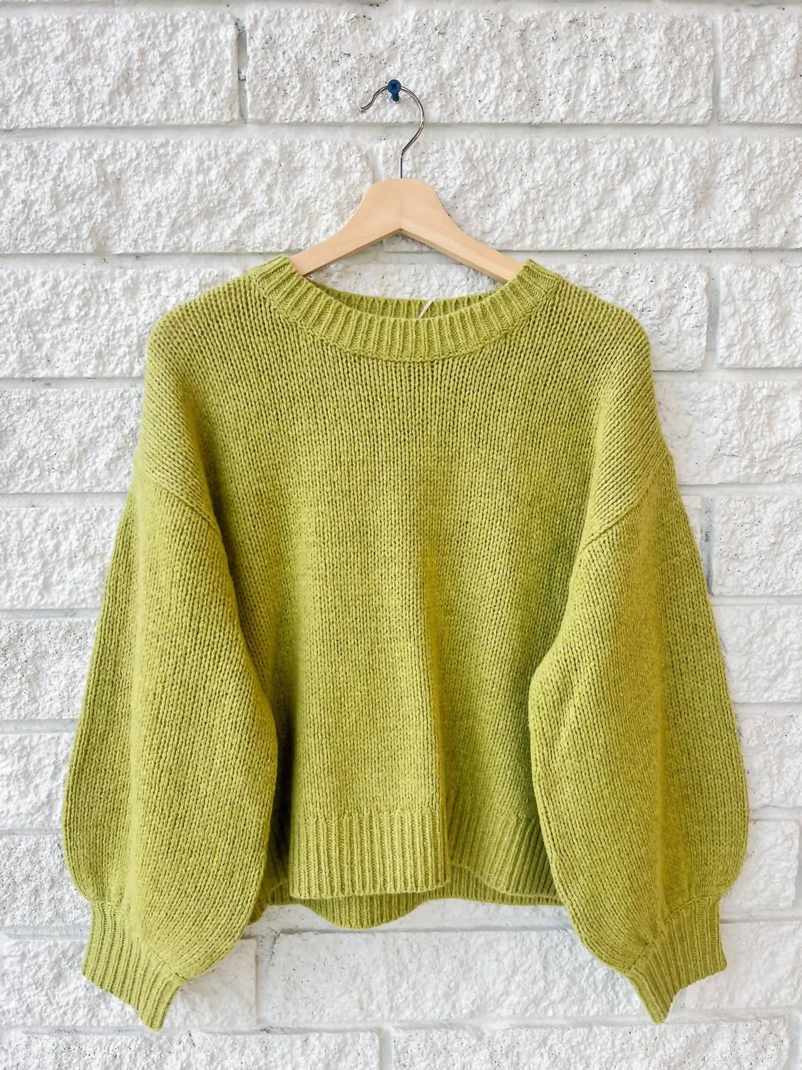 The Bubble Pullover In Sprig