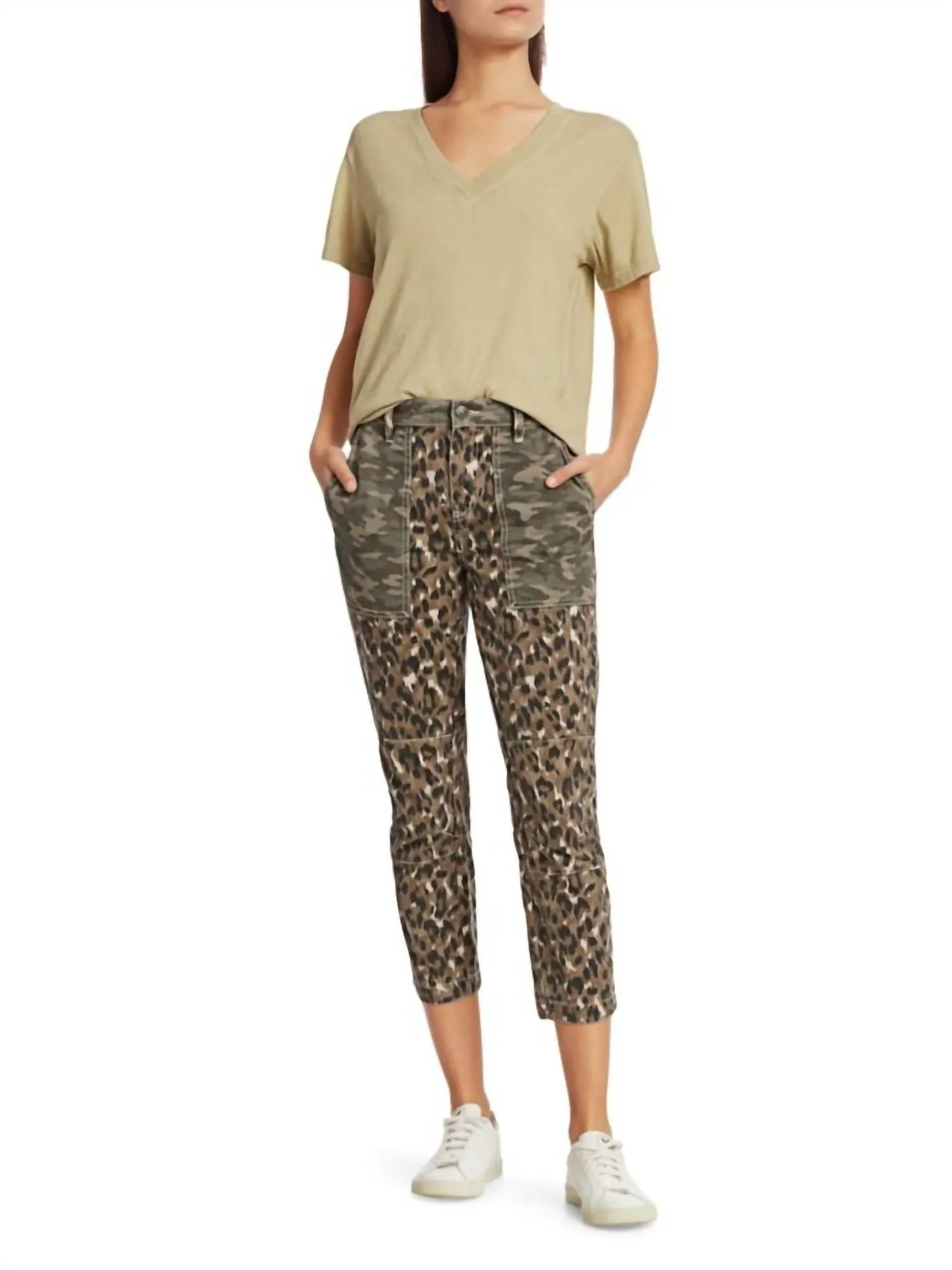 The Clean Weslan Utility Pant In Multicolor
