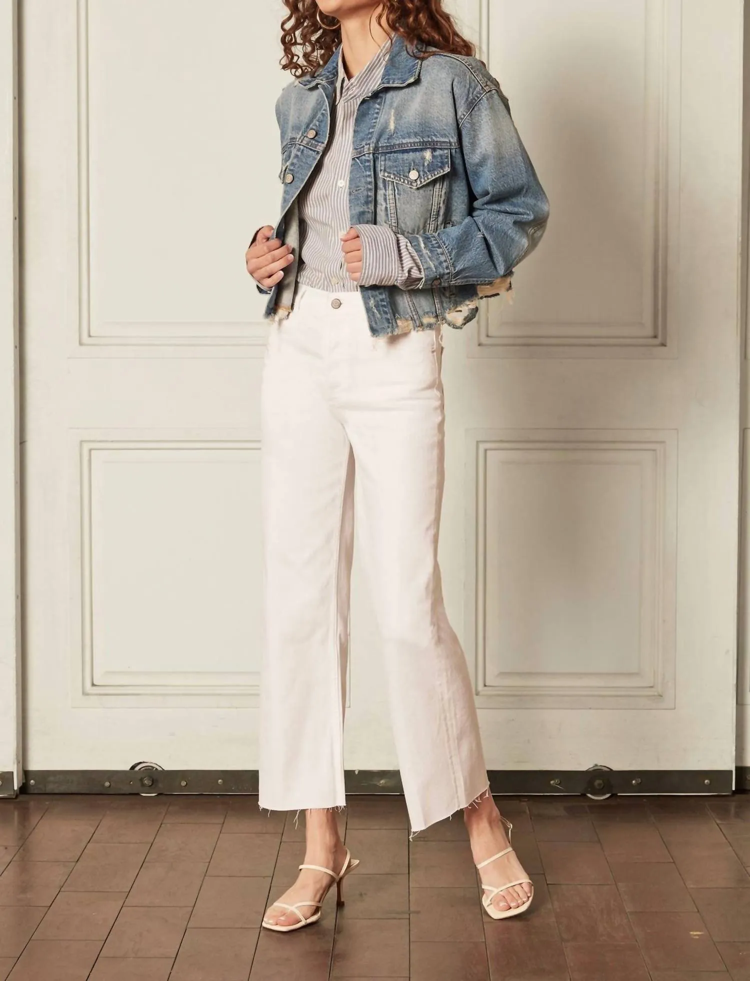 The Mikey Wide Leg Jean In Vertigo