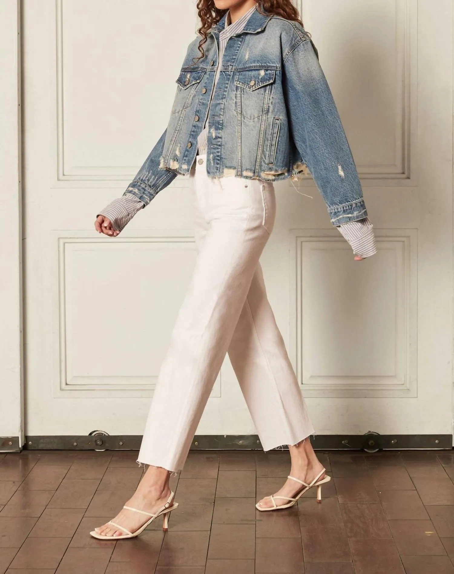 The Mikey Wide Leg Jean In Vertigo