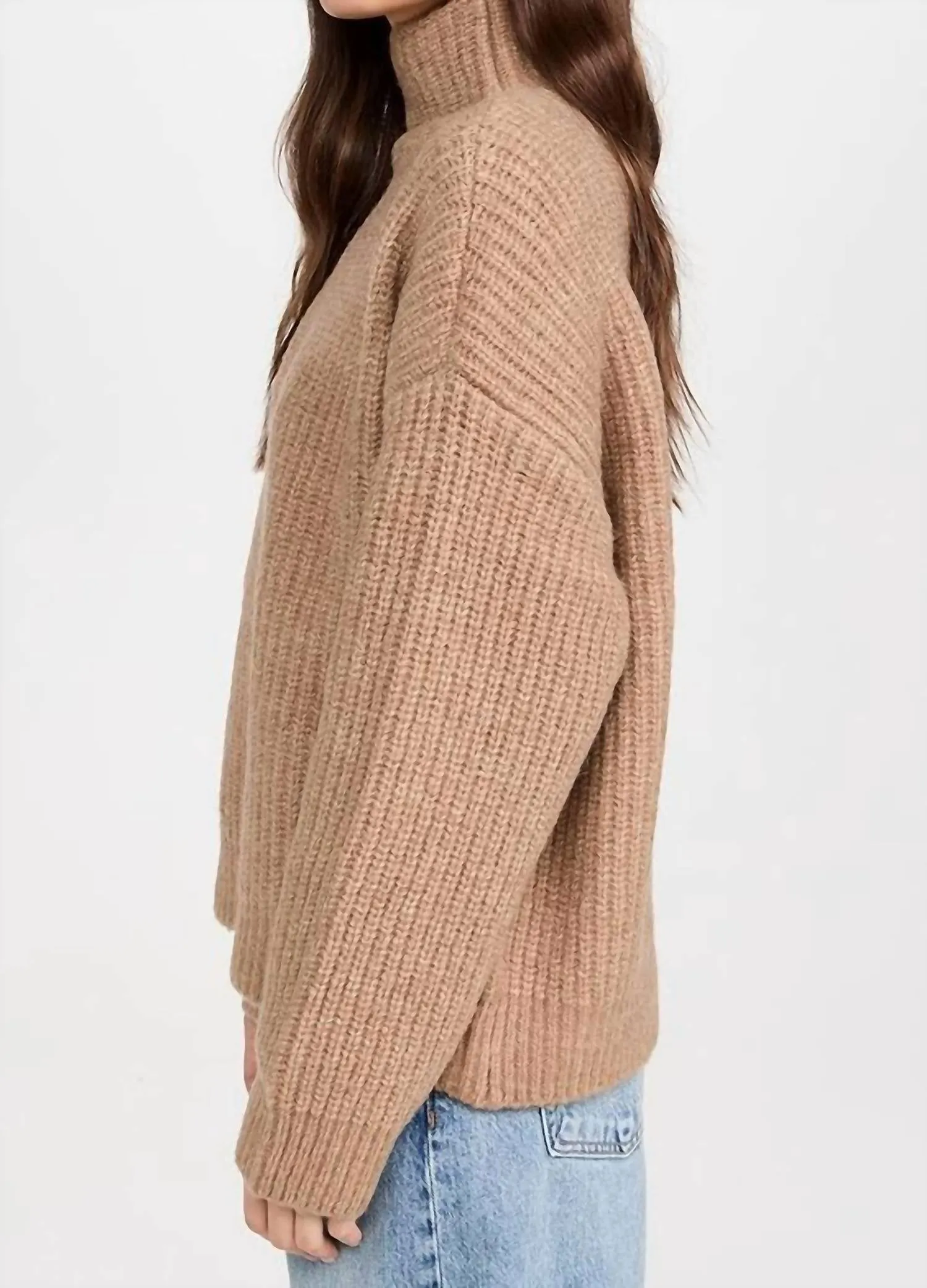 The Toronto Oversized Sweater In Oatmeal