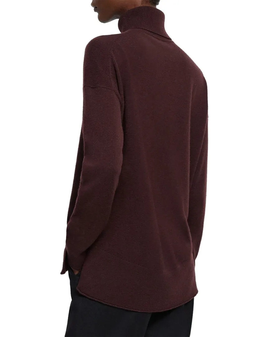 Theory Cashmere & Wool-Blend Karenia Turtleneck Sweater