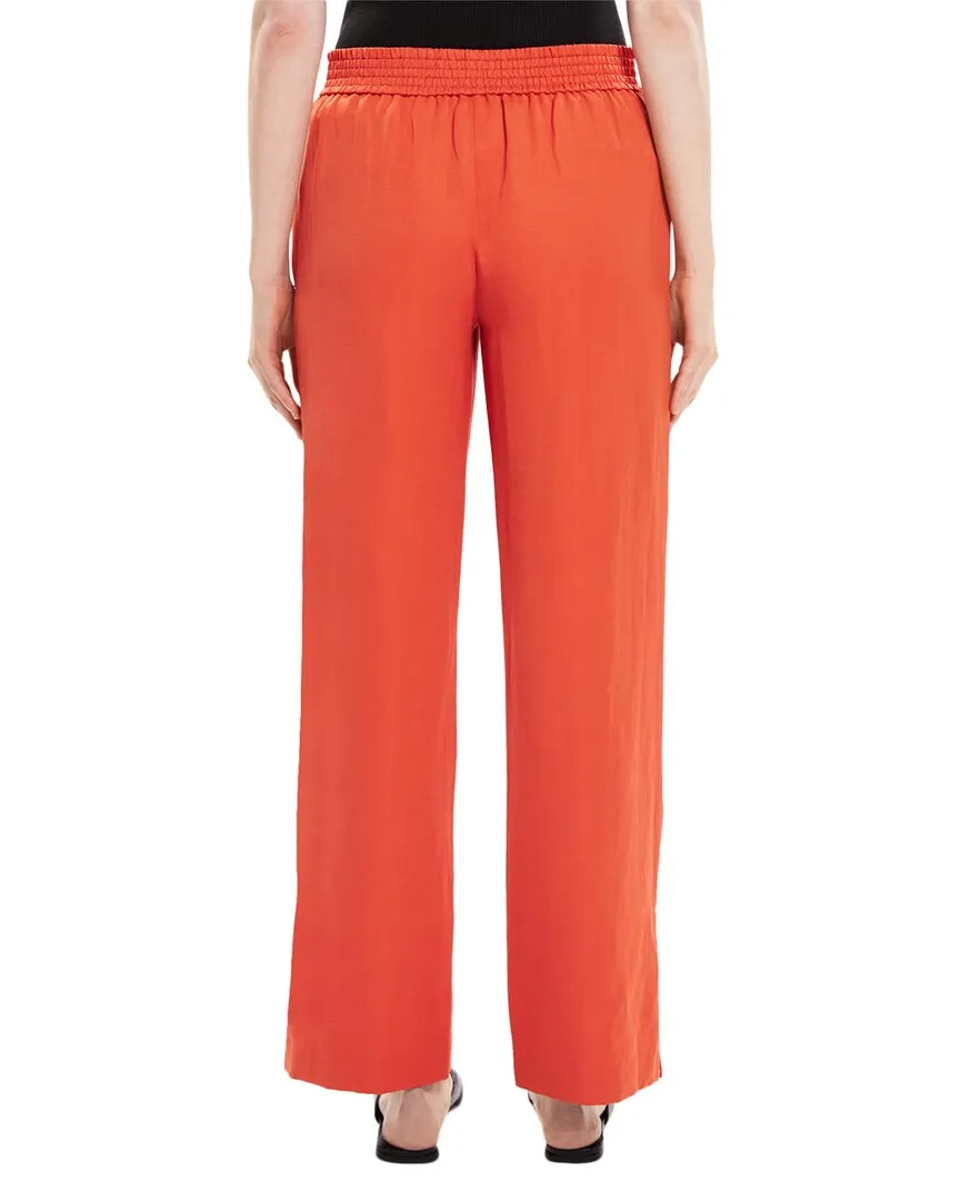 Theory Jolinta Summer Linen-Blend Pant