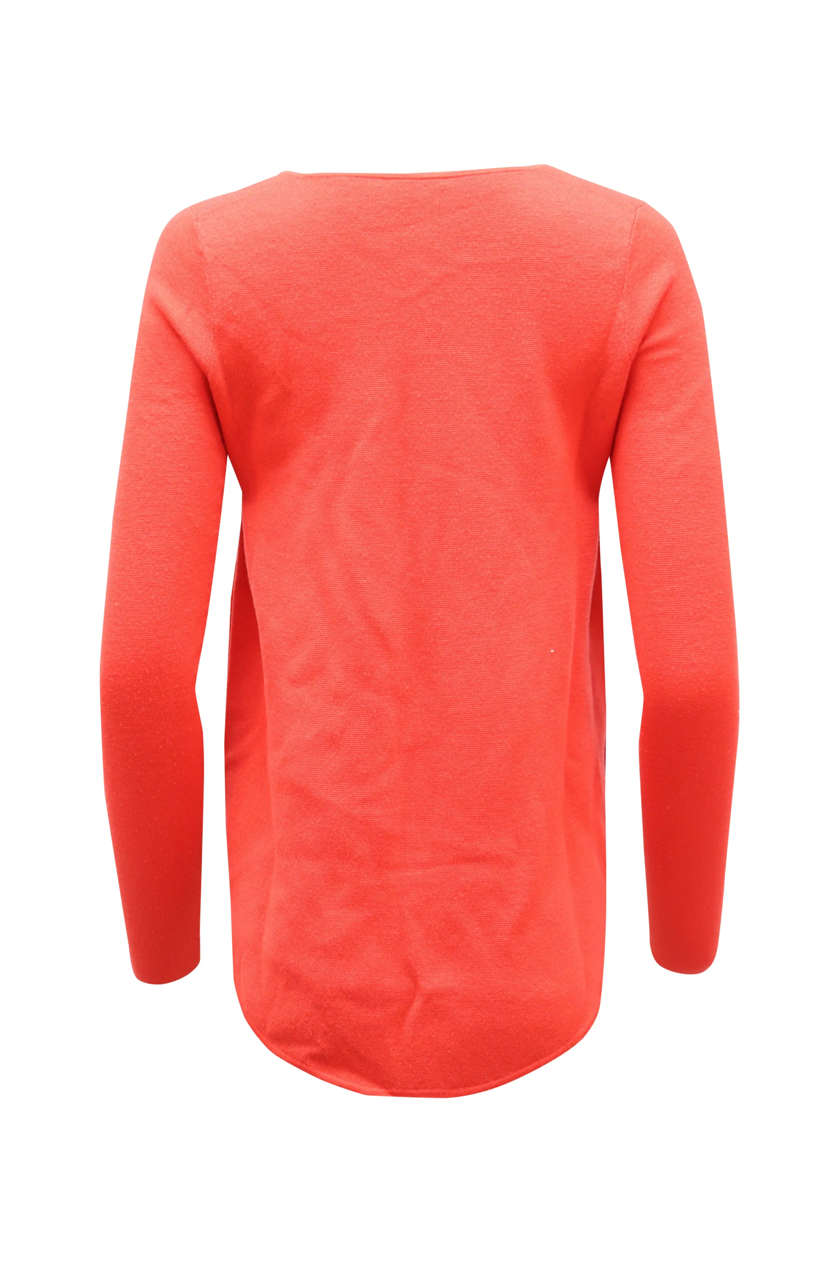 Theory Sweater in Coral Wool