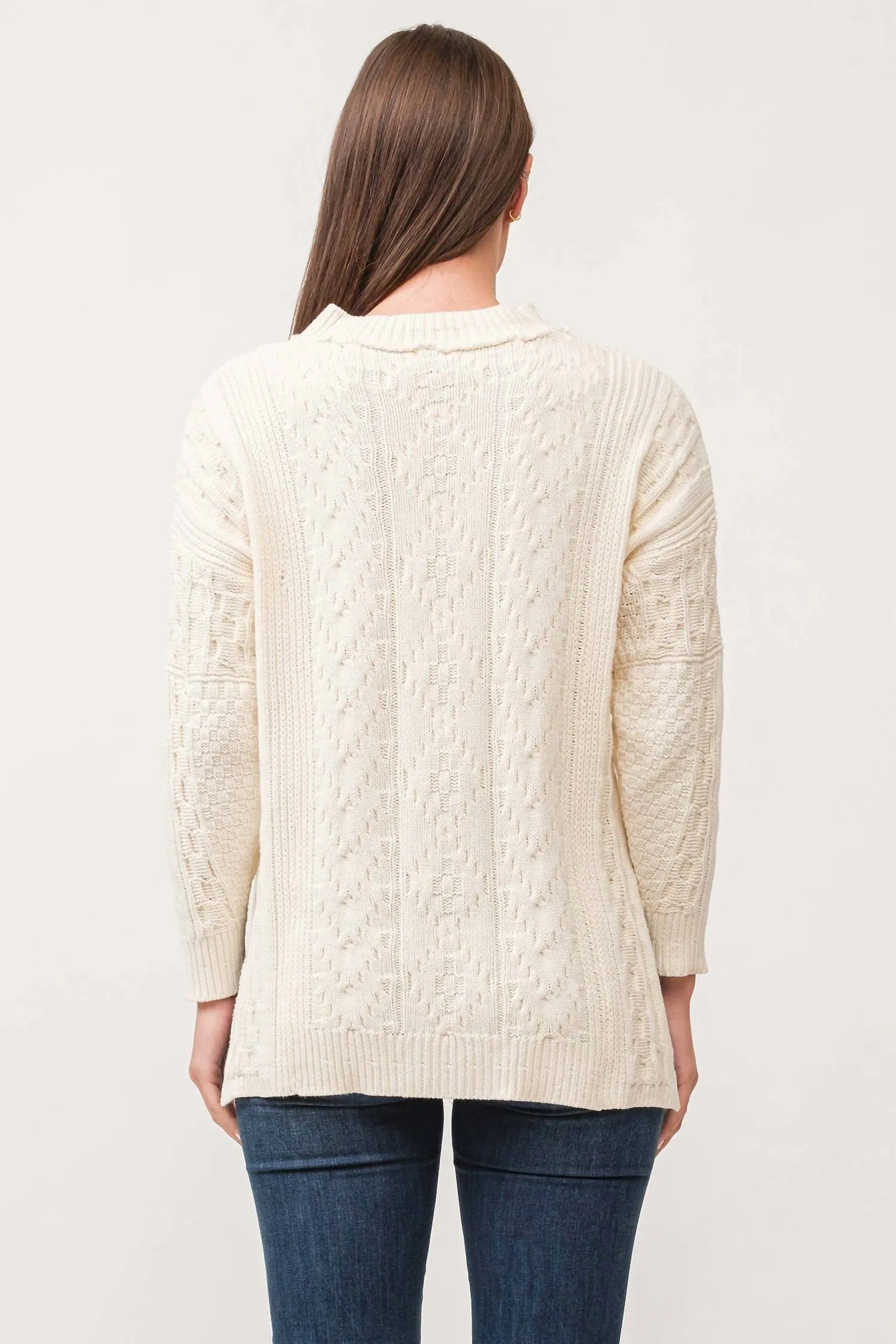 Thora Sweater In Antique White