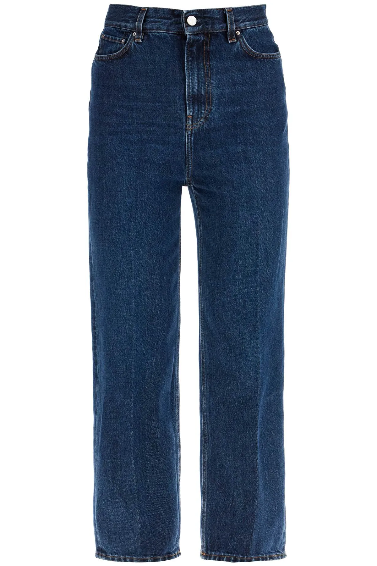 Toteme Women's  blue Organic Cotton Tape Jeans