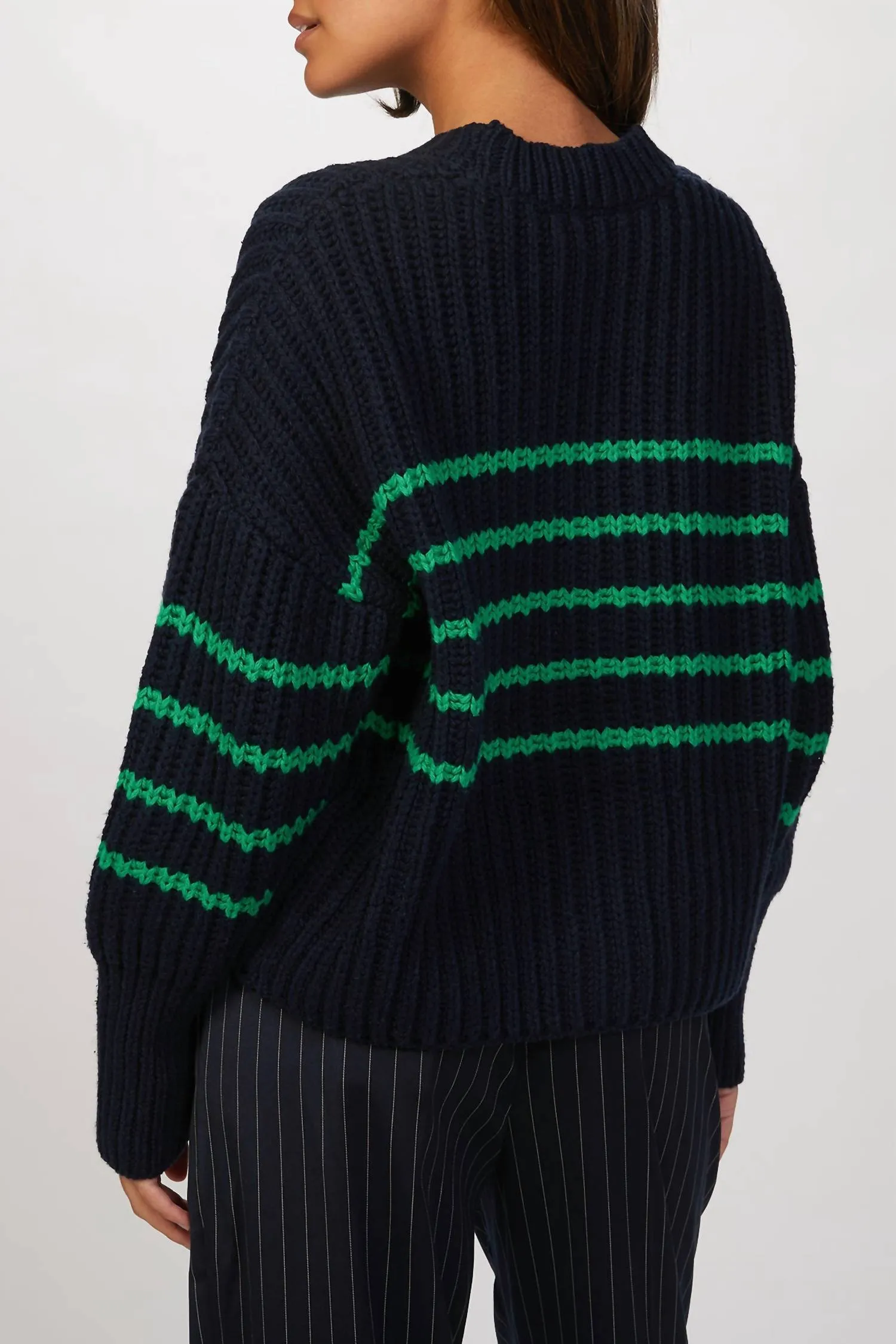 Tupper Knit Cardigan In Indigo