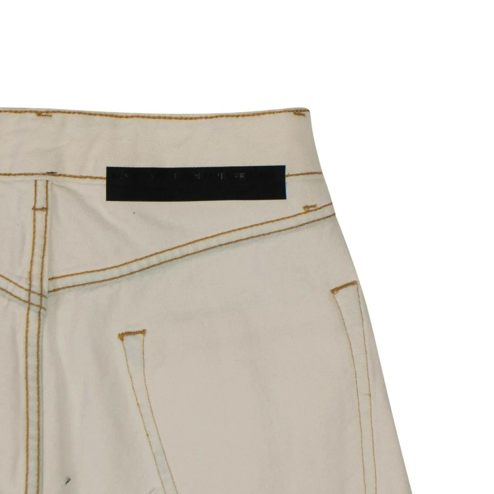 Unravel Project Reverse Shorts Layestretch Leggings - White
