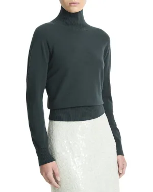 Vince Raglan Turtleneck Wool & Cashmere-Blend Sweater