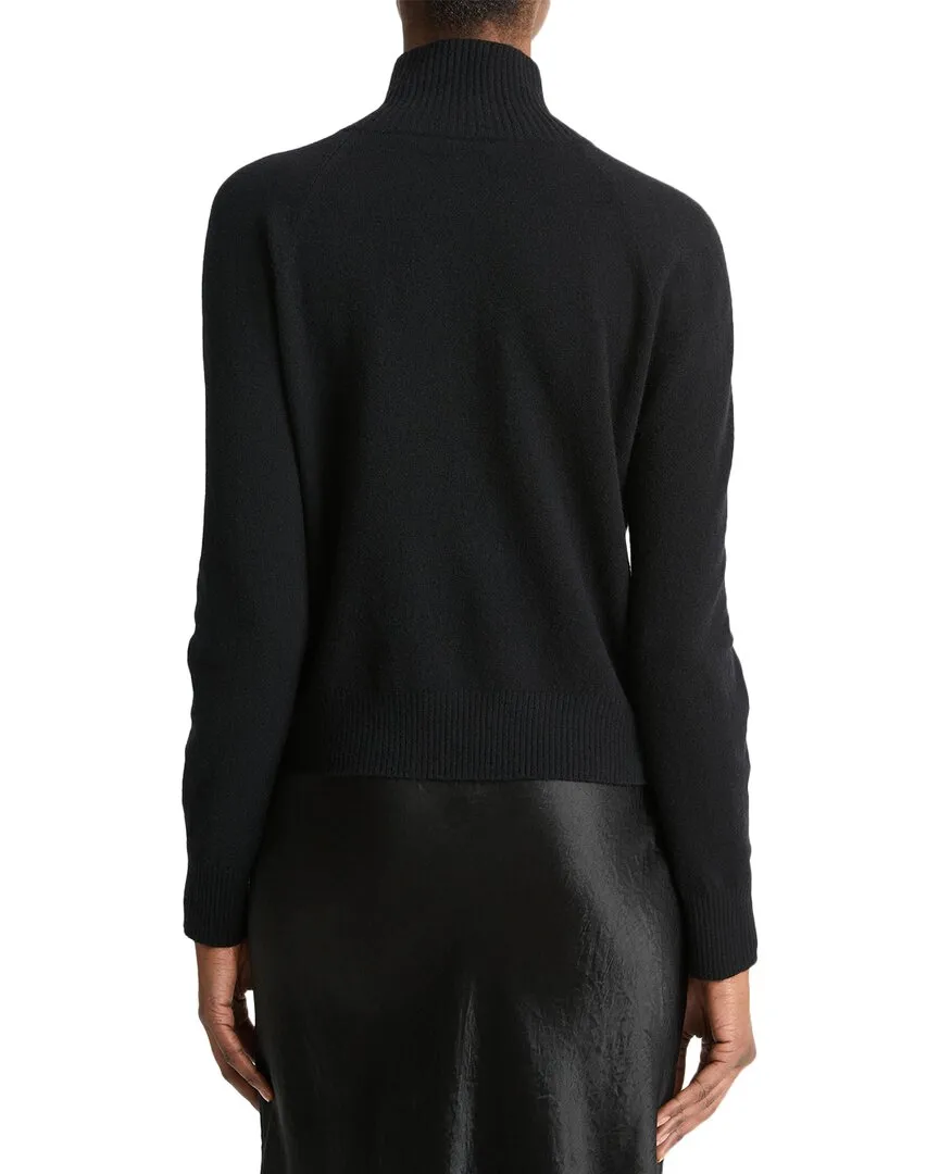 Vince Raglan Turtleneck Wool & Cashmere-Blend Sweater