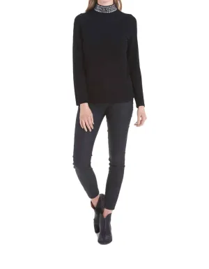 Vivienne Turtleneck Sweater In Black