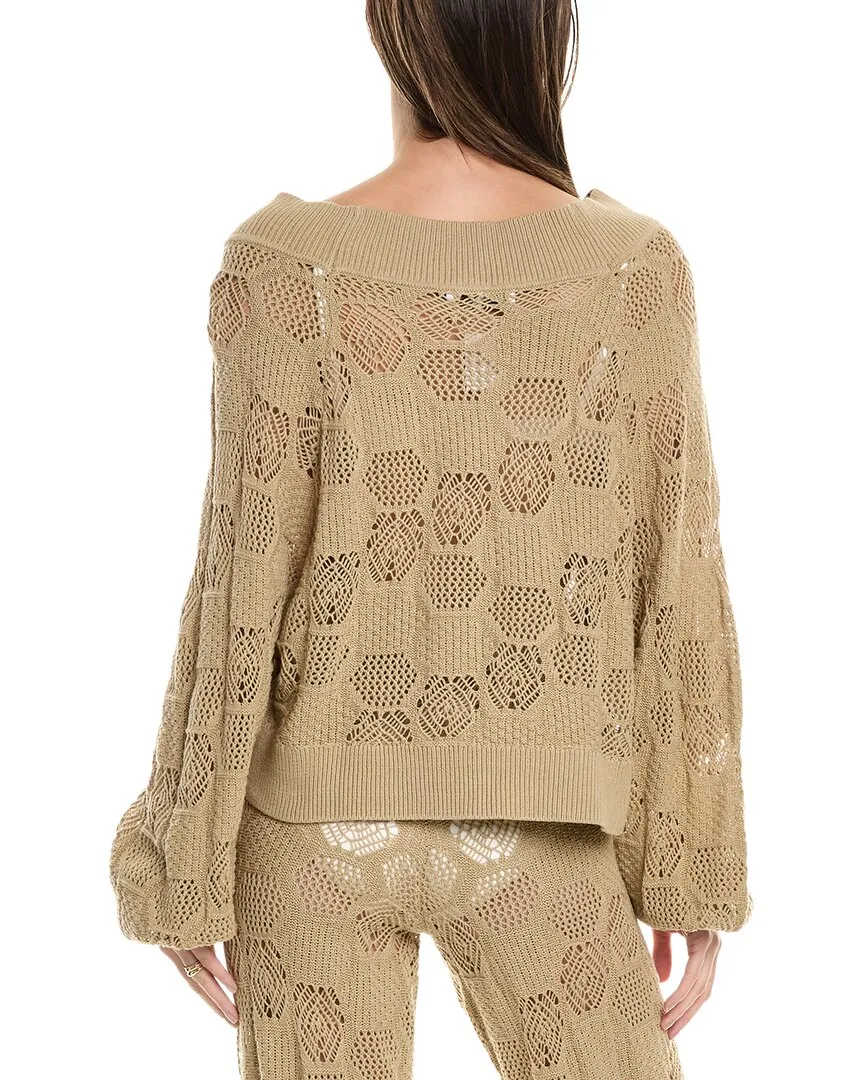 WeWoreWhat Crochet Sweater