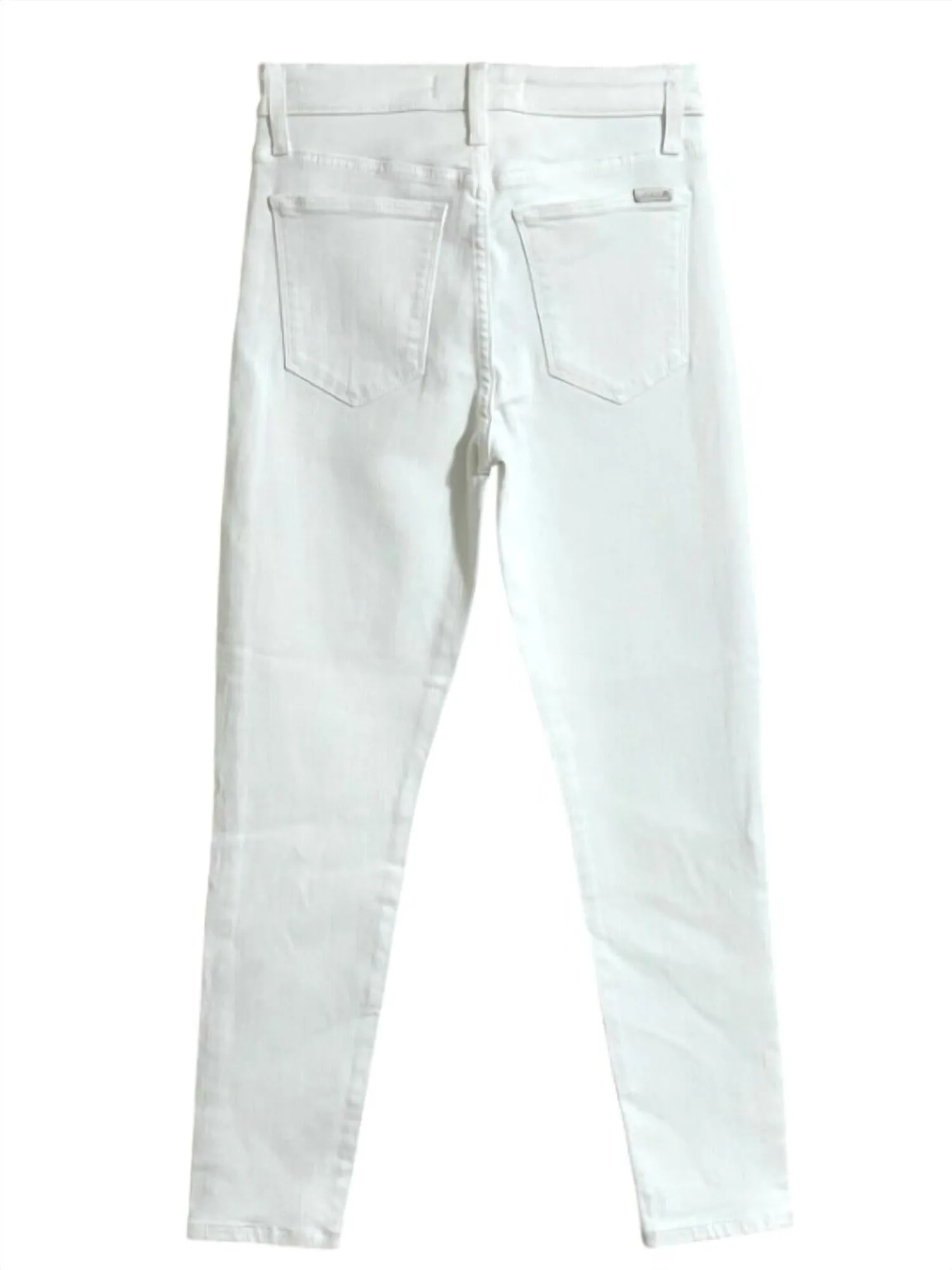 Women's Charlie High Rise Skinny Crop Jeans In White