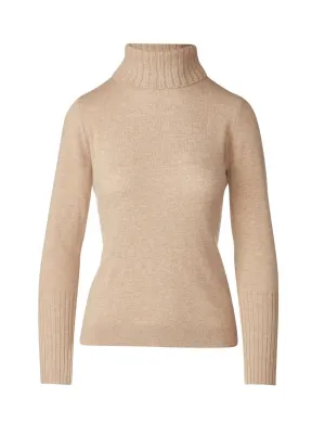 Women's Chunky Trim Sweater In Camel
