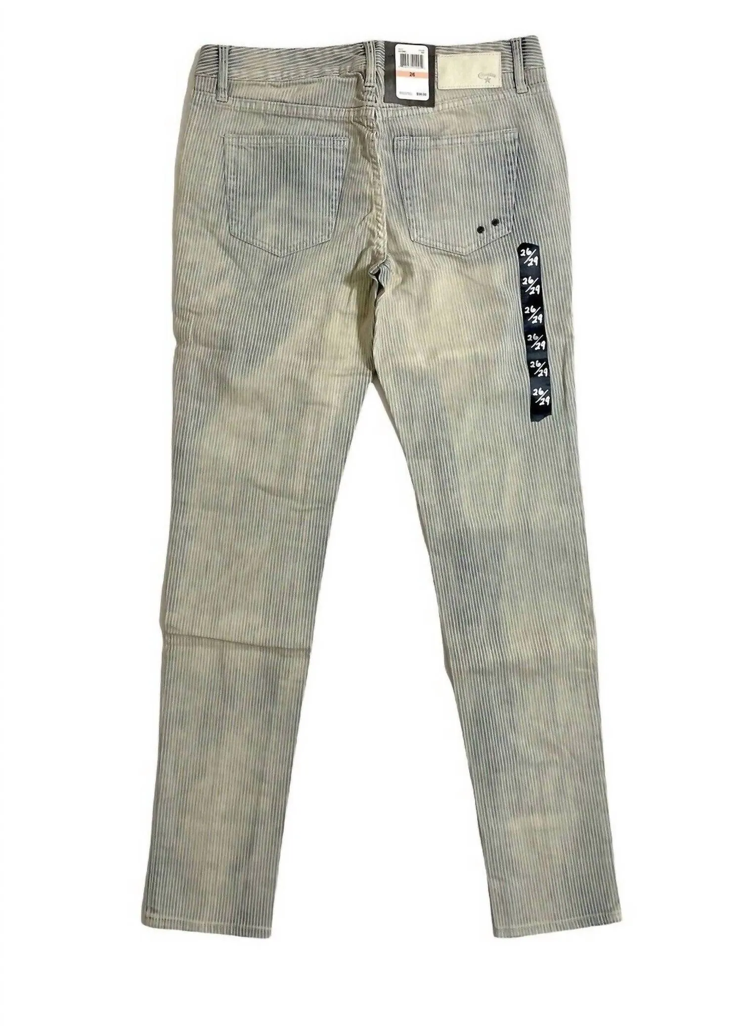 Women's Copley Rocker Skinny Stretch Jeans In Light Blue