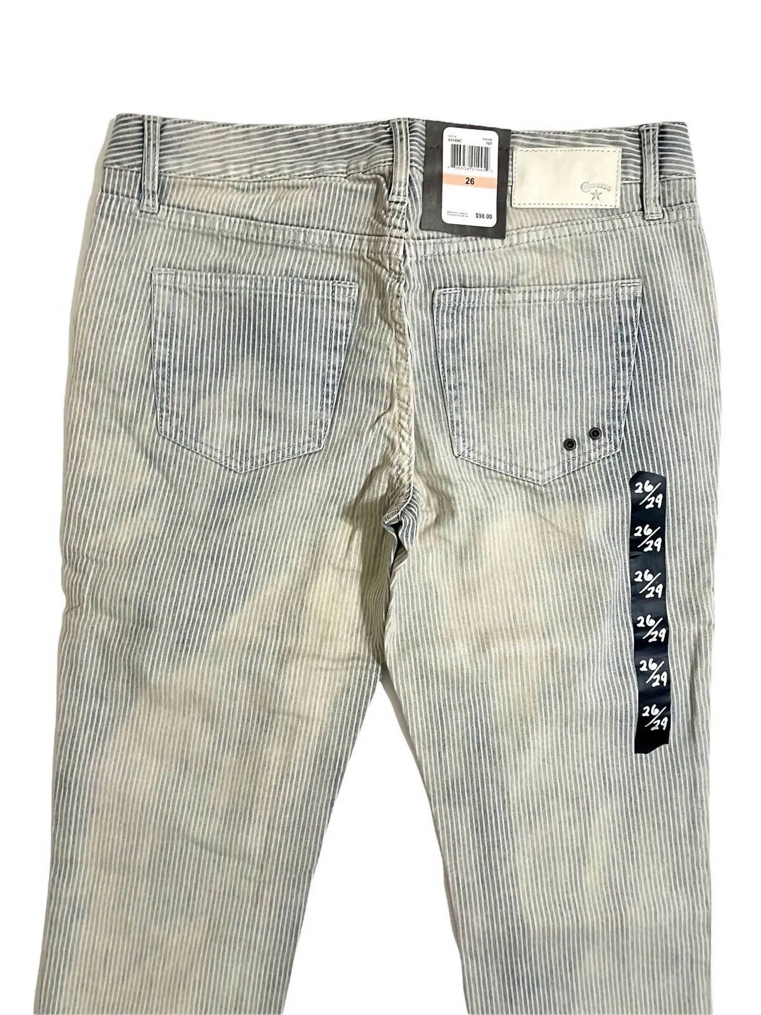 Women's Copley Rocker Skinny Stretch Jeans In Light Blue