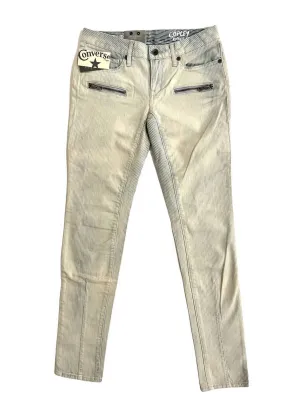 Women's Copley Rocker Skinny Stretch Jeans In Light Blue