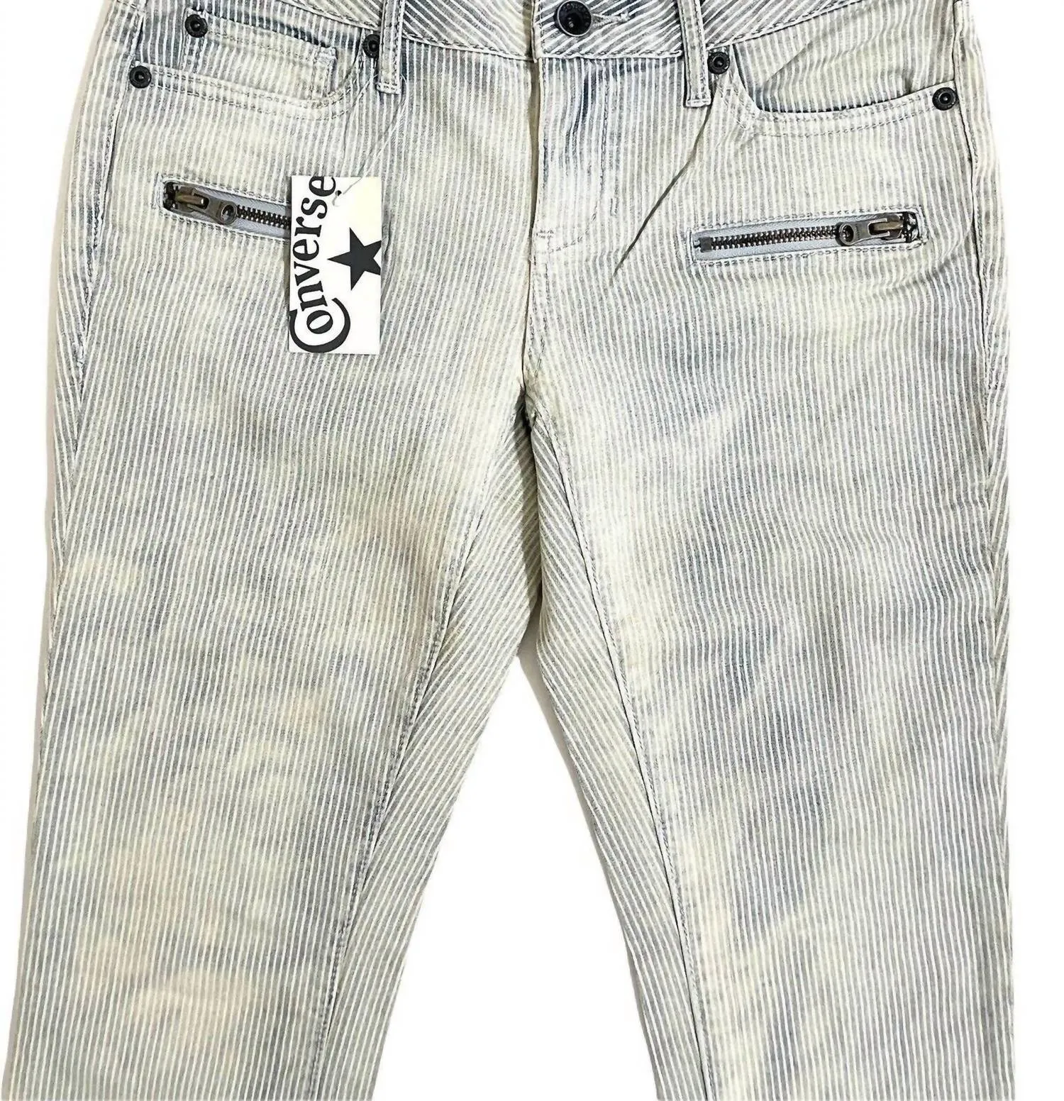 Women's Copley Rocker Skinny Stretch Jeans In Light Blue