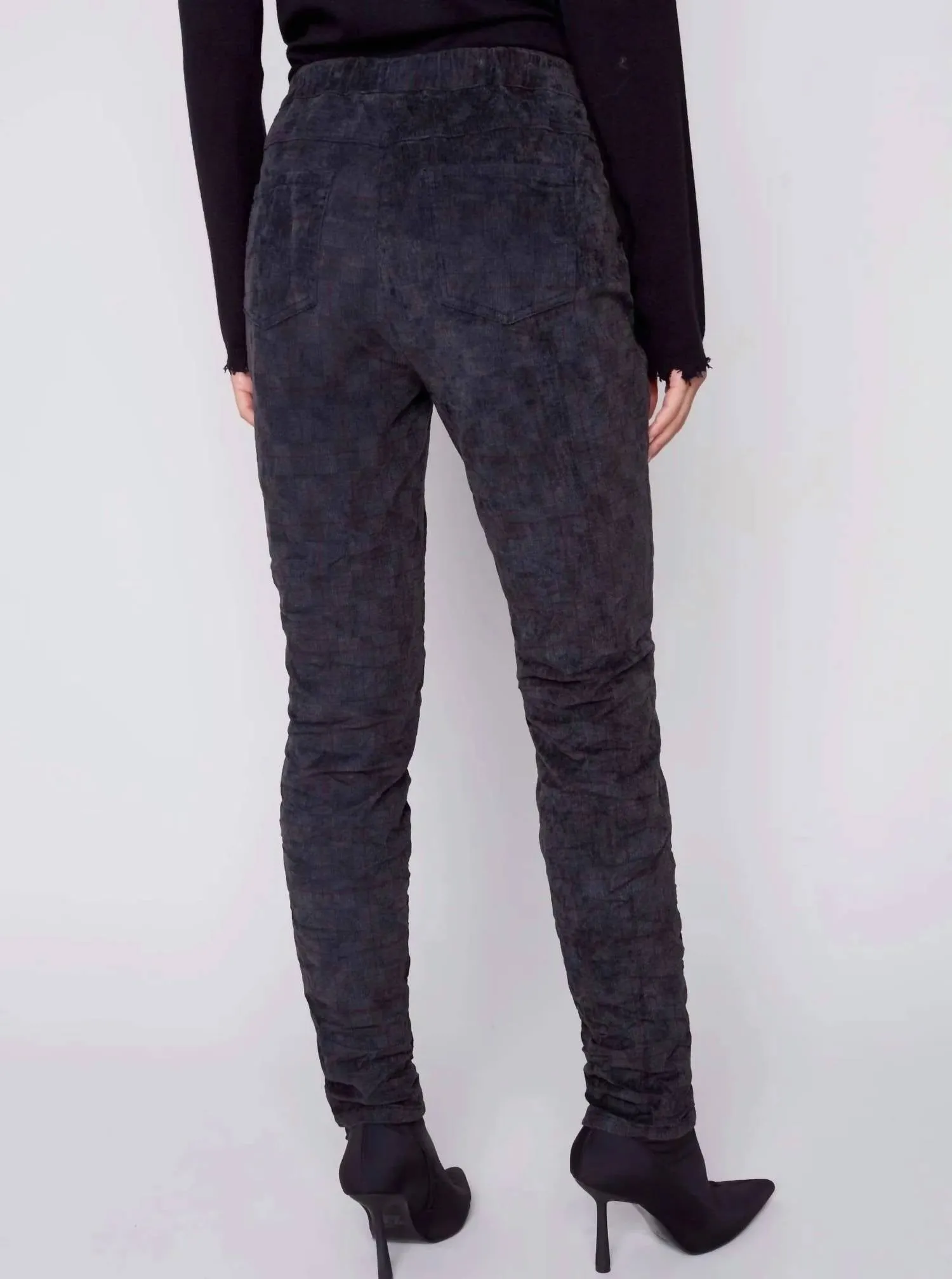 Women's Corduroy Printed Jogger In Porto