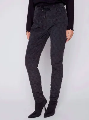 Women's Corduroy Printed Jogger In Porto