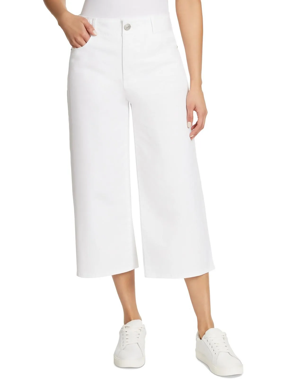 Womens Denim Slimming Cropped Jeans