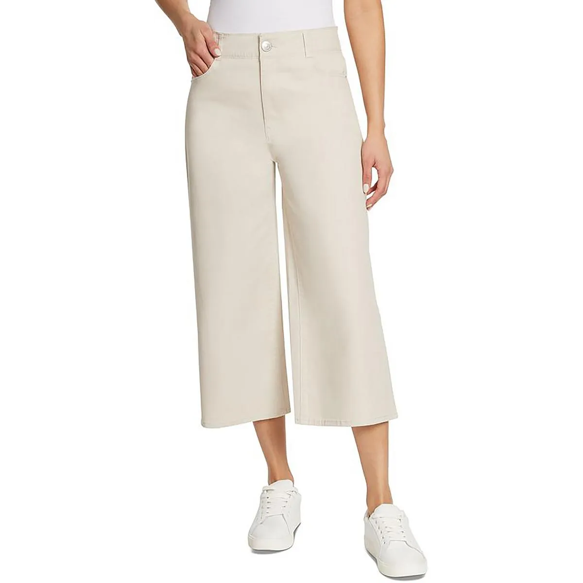 Womens Denim Slimming Cropped Jeans