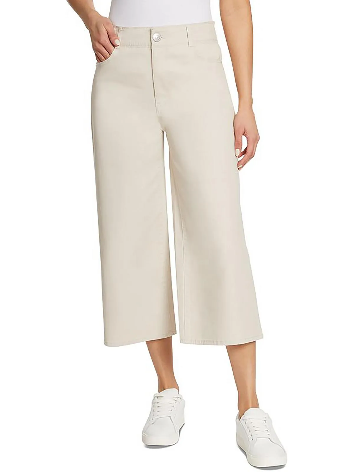 Womens Denim Slimming Cropped Jeans