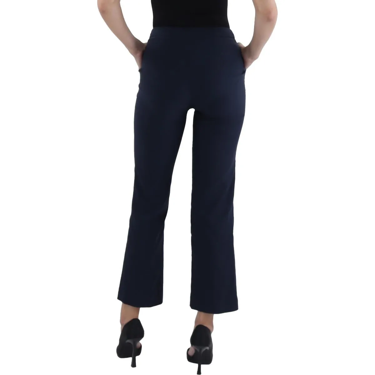 Womens Pockets Work Day Wear Trouser Pants